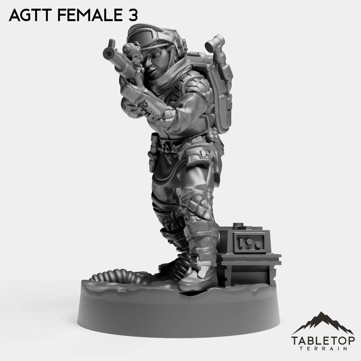 Tabletop Terrain Miniature Arctic Guerrilla Trench Troops