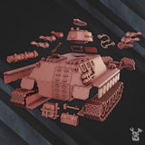 Tabletop Terrain Miniature Arctic Hammer APC