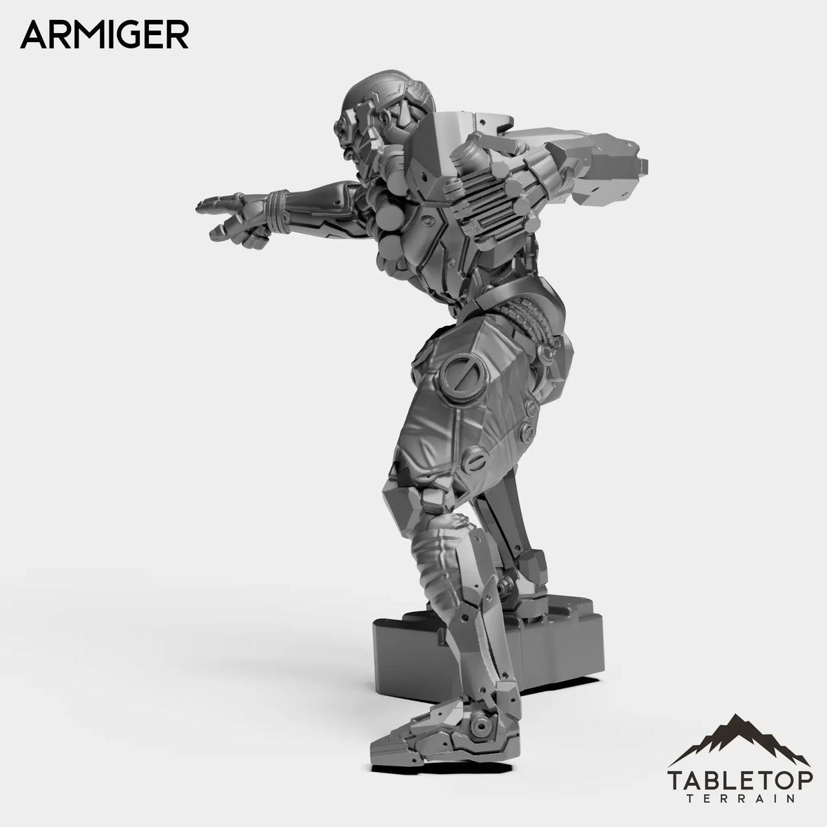 Tabletop Terrain Miniature Armiger - Metal Slammers