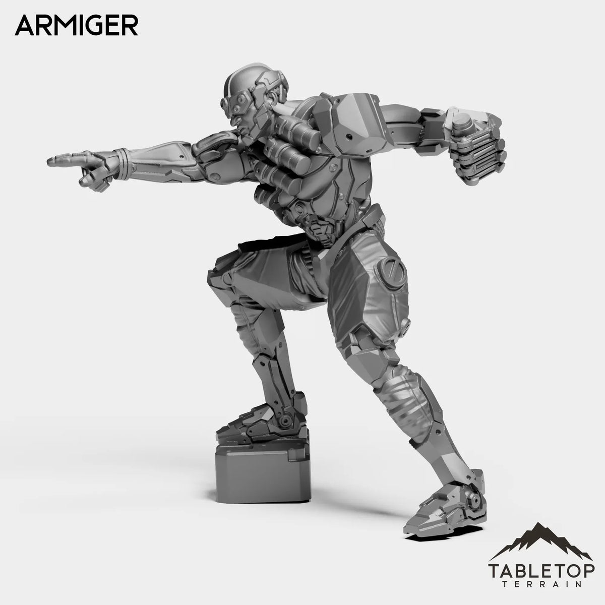 Tabletop Terrain Miniature Armiger - Metal Slammers