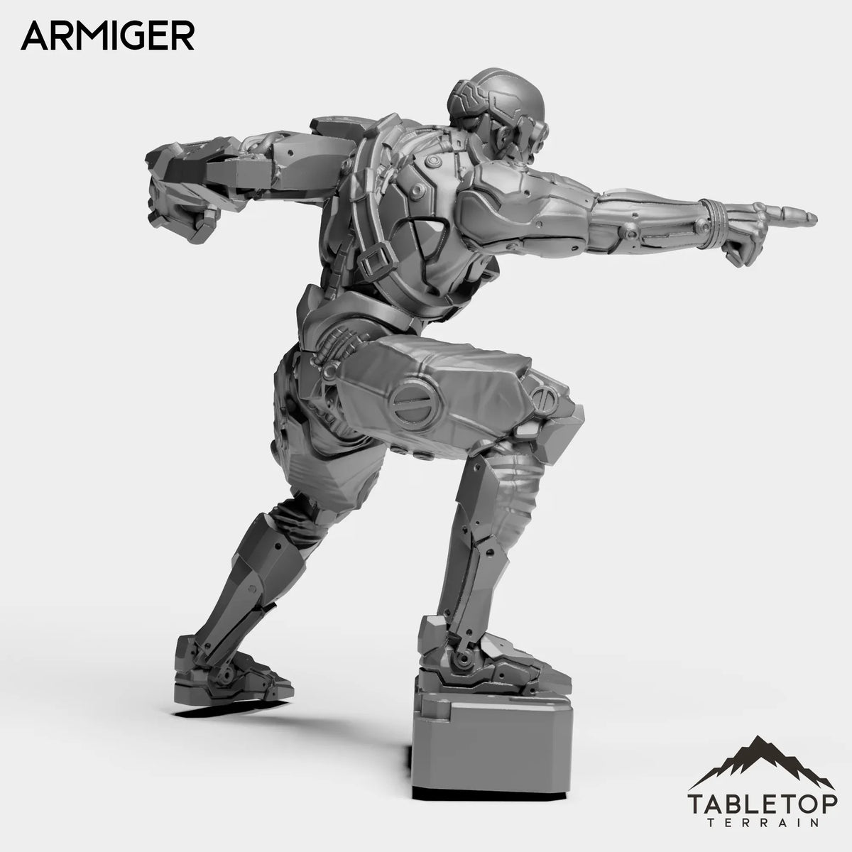 Tabletop Terrain Miniature Armiger - Metal Slammers