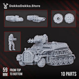 Tabletop Terrain Miniature Armored Rockbuggy