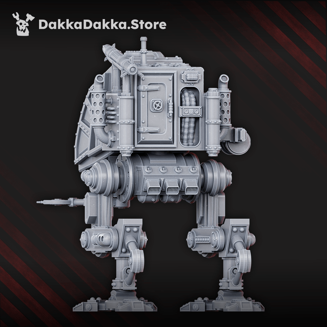 Tabletop Terrain Miniature Armored Stompermech