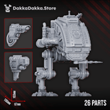 Tabletop Terrain Miniature Armored Stompermech
