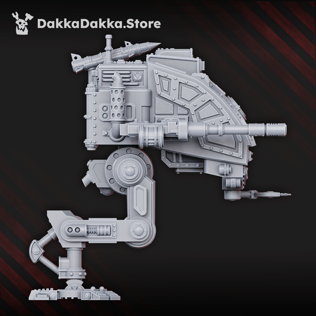 Tabletop Terrain Miniature Armored Stompermech