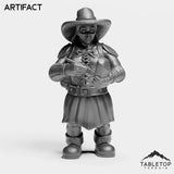 Tabletop Terrain Miniature Artifact Dwarf Archaeoloigist Female