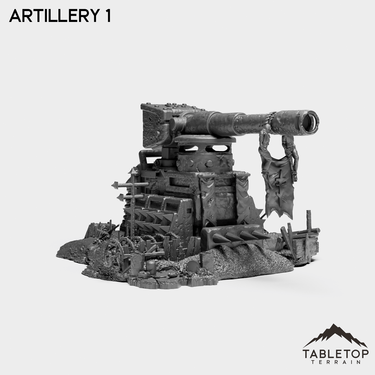 Tabletop Terrain Miniature Artillery 1 Artillery