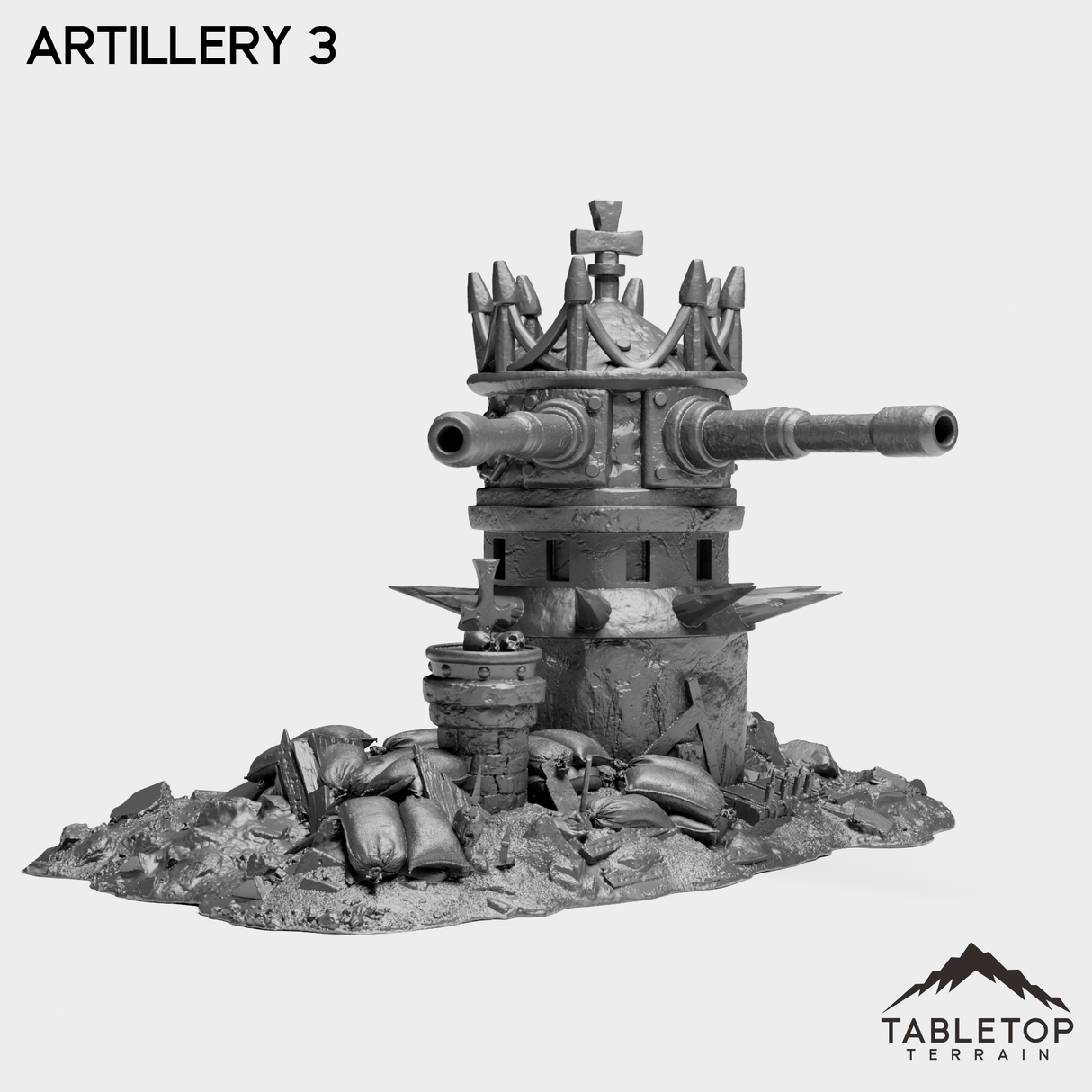 Tabletop Terrain Miniature Artillery 3 Artillery
