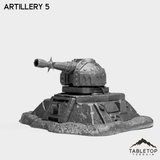 Tabletop Terrain Miniature Artillery 5 Artillery