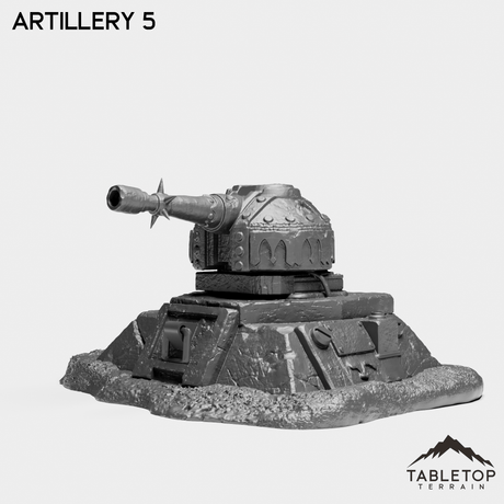 Tabletop Terrain Miniature Artillery 5 Artillery