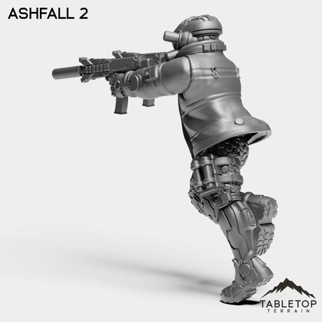 Tabletop Terrain Miniature Ashfall