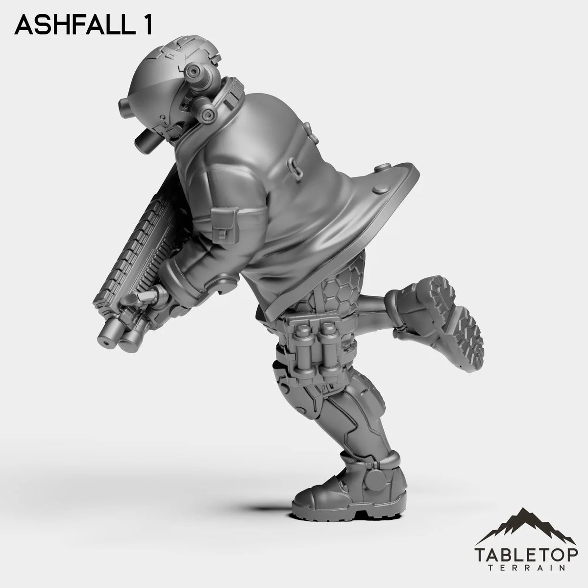 Tabletop Terrain Miniature Ashfall