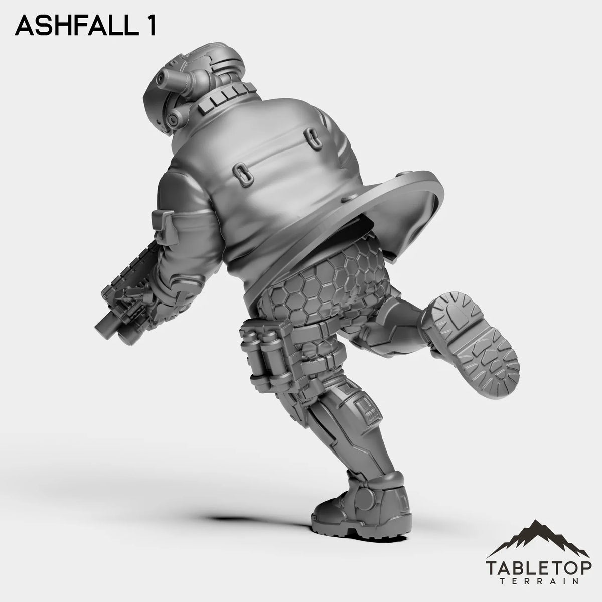 Tabletop Terrain Miniature Ashfall
