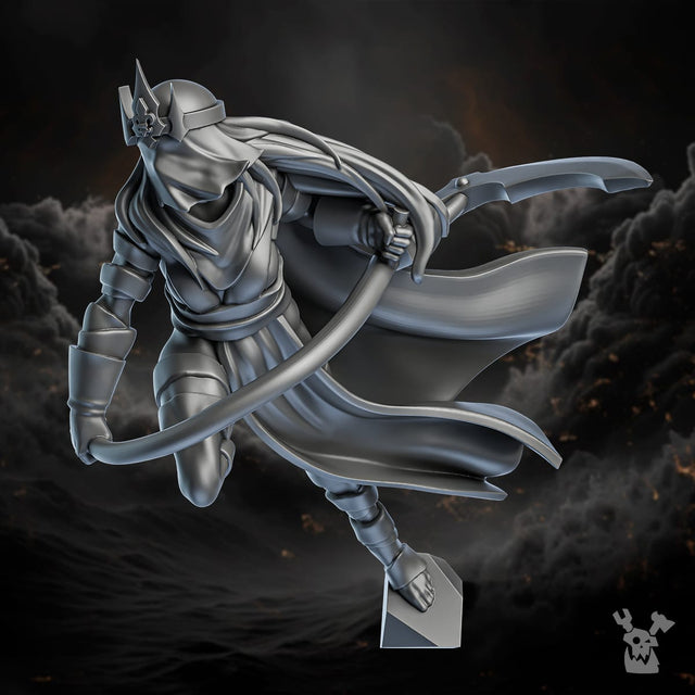Tabletop Terrain Miniature Assassin Sister