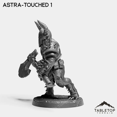 Tabletop Terrain Miniature Astra-Touched - Starspawn Soldiers