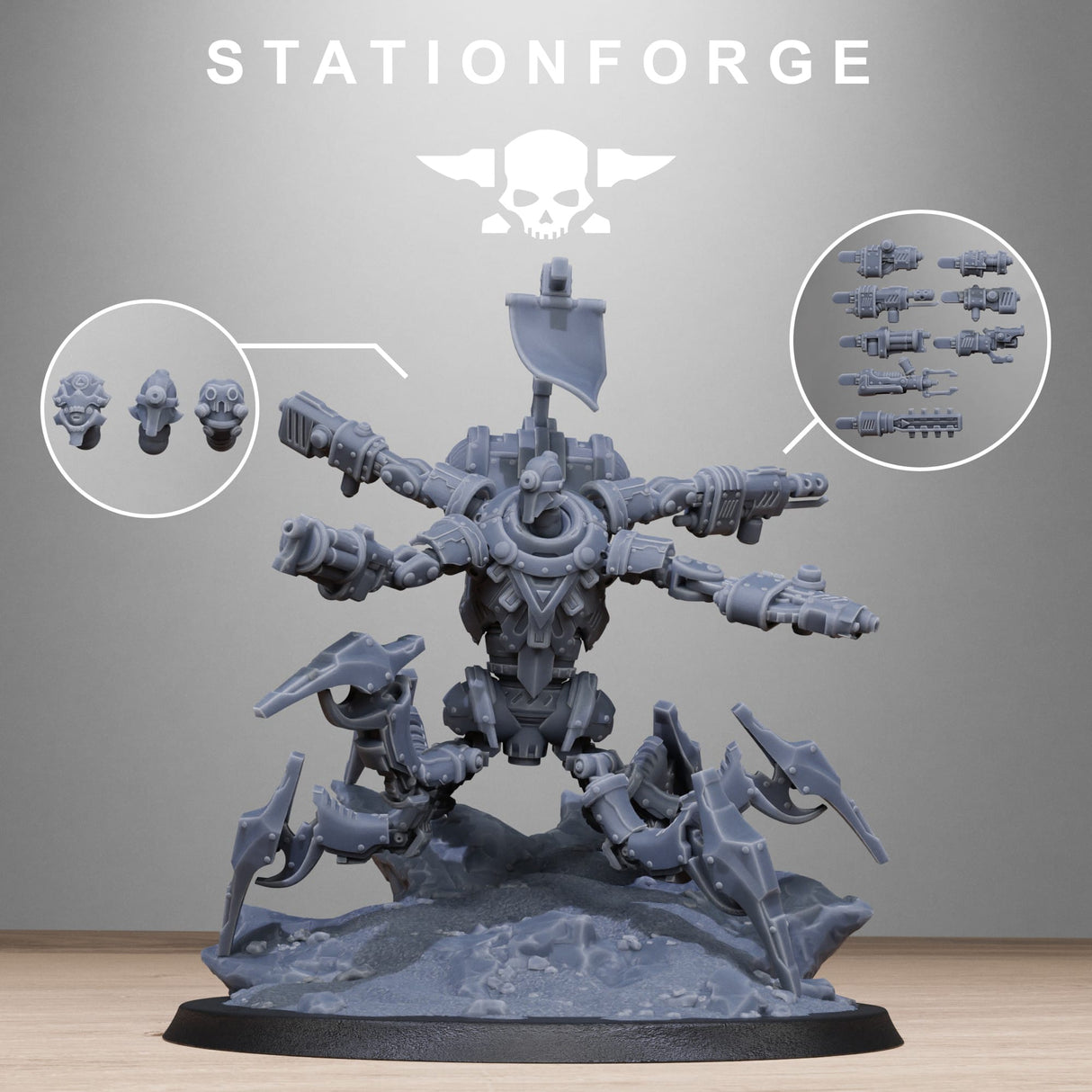 Tabletop Terrain Miniature Astronet Executor