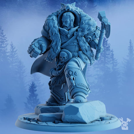 Tabletop Terrain Miniature Äsver, the Storm Father
