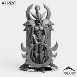 Tabletop Terrain Miniature At Rest Legendary Warden