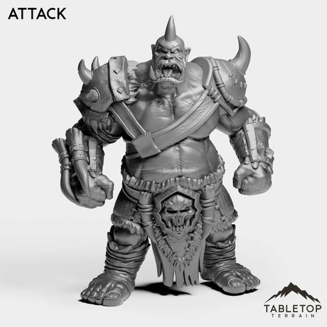 Tabletop Terrain Miniature Attack Ogre Mauler 1