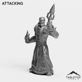 Tabletop Terrain Miniature Attacking Arcanist Don