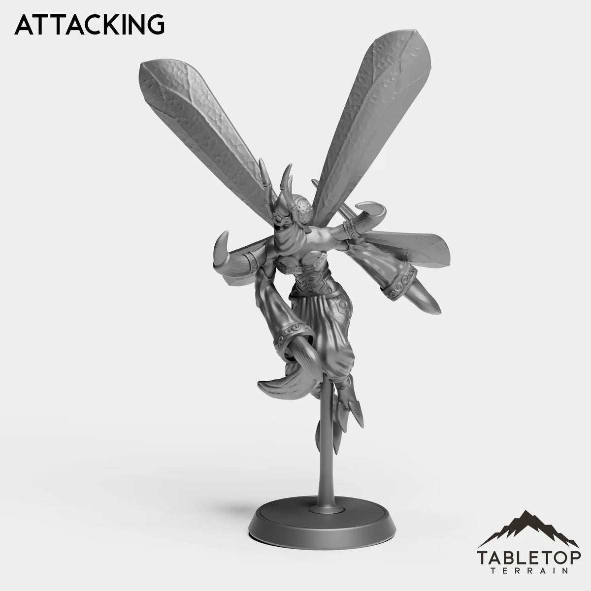 Tabletop Terrain Miniature Attacking Battleguard
