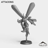 Tabletop Terrain Miniature Attacking Battleguard