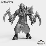 Tabletop Terrain Miniature Attacking Broken Exiled
