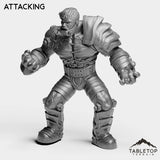 Tabletop Terrain Miniature Attacking Construct Leader