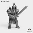 Tabletop Terrain Miniature Attacking Culled Knights Footman