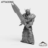 Tabletop Terrain Miniature Attacking DK Blood Elves