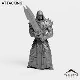 Tabletop Terrain Miniature Attacking DK Humans