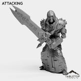 Tabletop Terrain Miniature Attacking DK Undead
