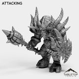 Tabletop Terrain Miniature Attacking Drake Master