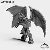 Tabletop Terrain Miniature Attacking Dreadlord Corruptor