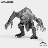 Tabletop Terrain Miniature Attacking Ghoul