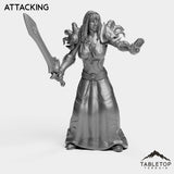 Tabletop Terrain Miniature Attacking Grand Widow