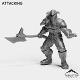 Tabletop Terrain Miniature Attacking Herold