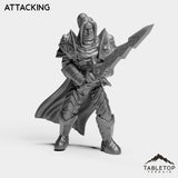 Tabletop Terrain Miniature Attacking Horseman Boss 3
