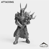 Tabletop Terrain Miniature Attacking Horseman Boss 4