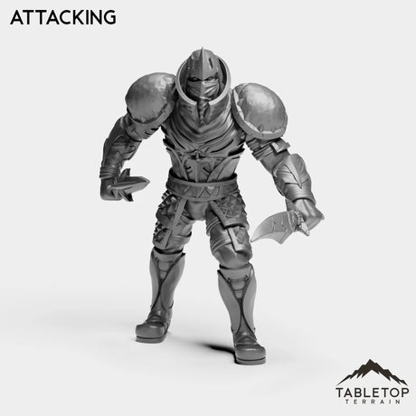 Tabletop Terrain Miniature Attacking Human Rogue Tier 1