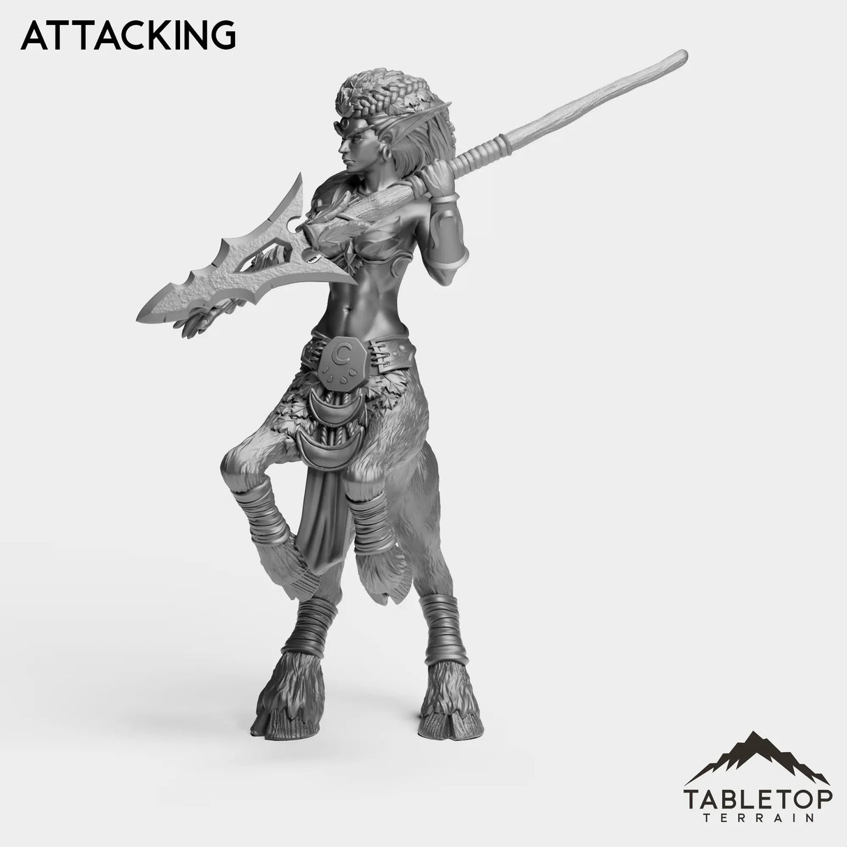 Tabletop Terrain Miniature Attacking Night Dryad