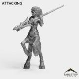 Tabletop Terrain Miniature Attacking Night Dryad