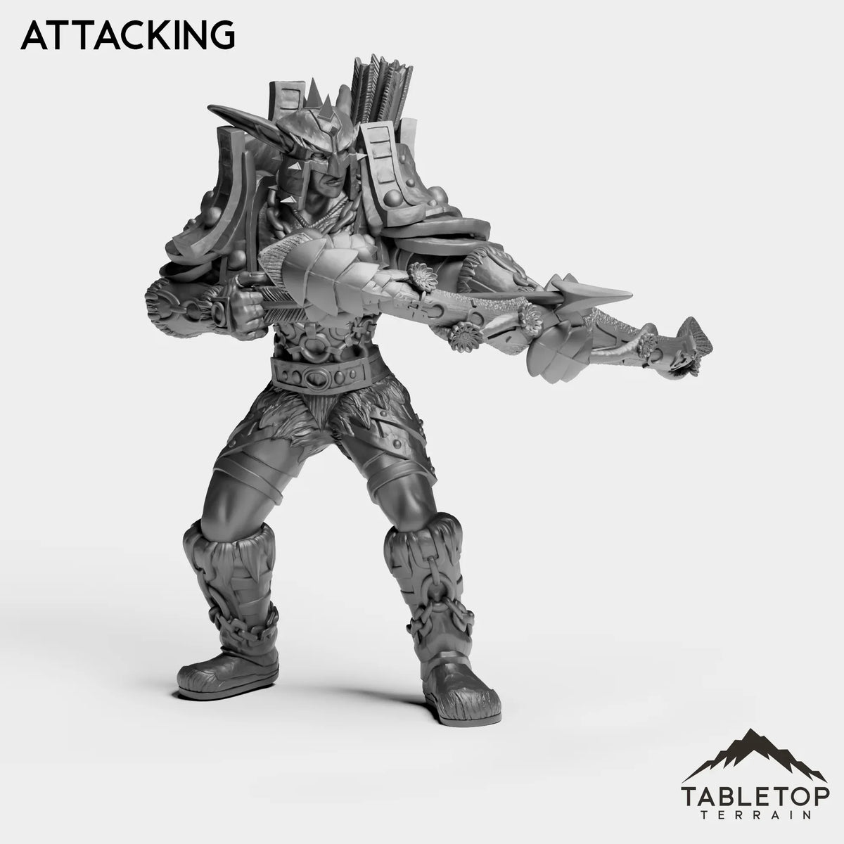 Tabletop Terrain Miniature Attacking Night Hunter Tier 1