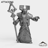 Tabletop Terrain Miniature Attacking Night Priest Tier 1