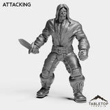 Tabletop Terrain Miniature Attacking Pirate Bandit