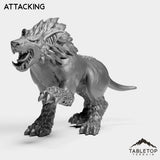 Tabletop Terrain Miniature Attacking Ravager Hound