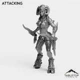 Tabletop Terrain Miniature Attacking Shadow Eredar