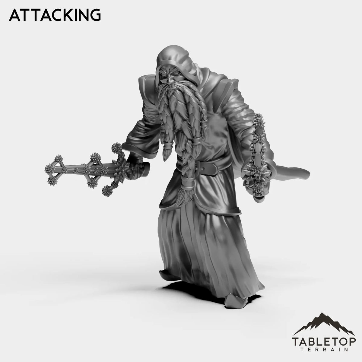 Tabletop Terrain Miniature Attacking The Observer