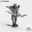 Tabletop Terrain Miniature Attacking Void Scout Leader