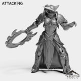 Tabletop Terrain Miniature Attacking Warden